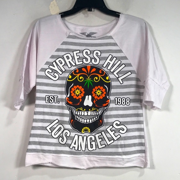 Control Industry Cypress Hill Day of the Dead Raglan Tee, Women's Size M - Multi - Picture 2 of 10